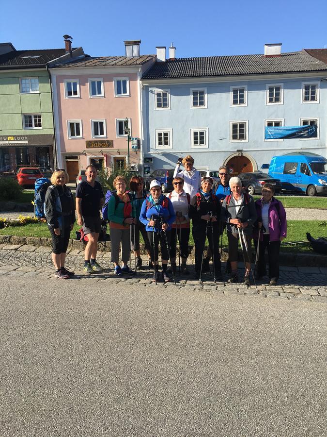 Pension Sunnseitn - Gasthof - Cafe - Weinkeller Haslach an der Mühl Buitenkant foto